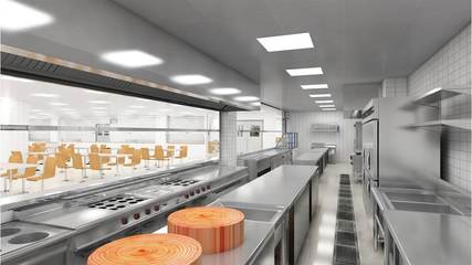 成都廚房設備廠 學校、醫(yī)院、工廠食堂廚房工程設計要素解析